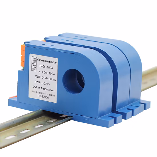 0 to 600A 4-20mA Split Core DC Current Transducer Open Core Current Sensor